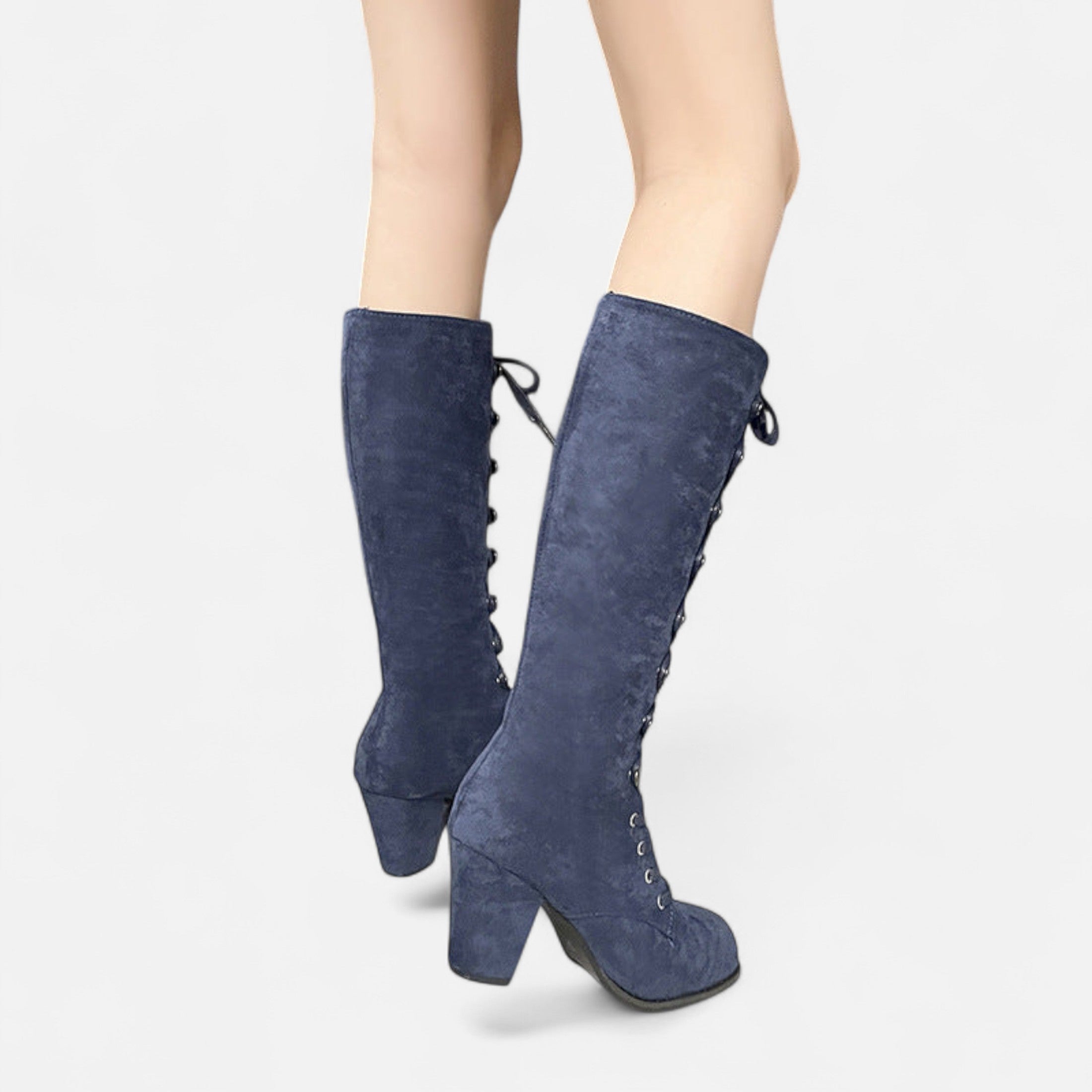 Cavellos | Bottes cavalières à lacets pour femme