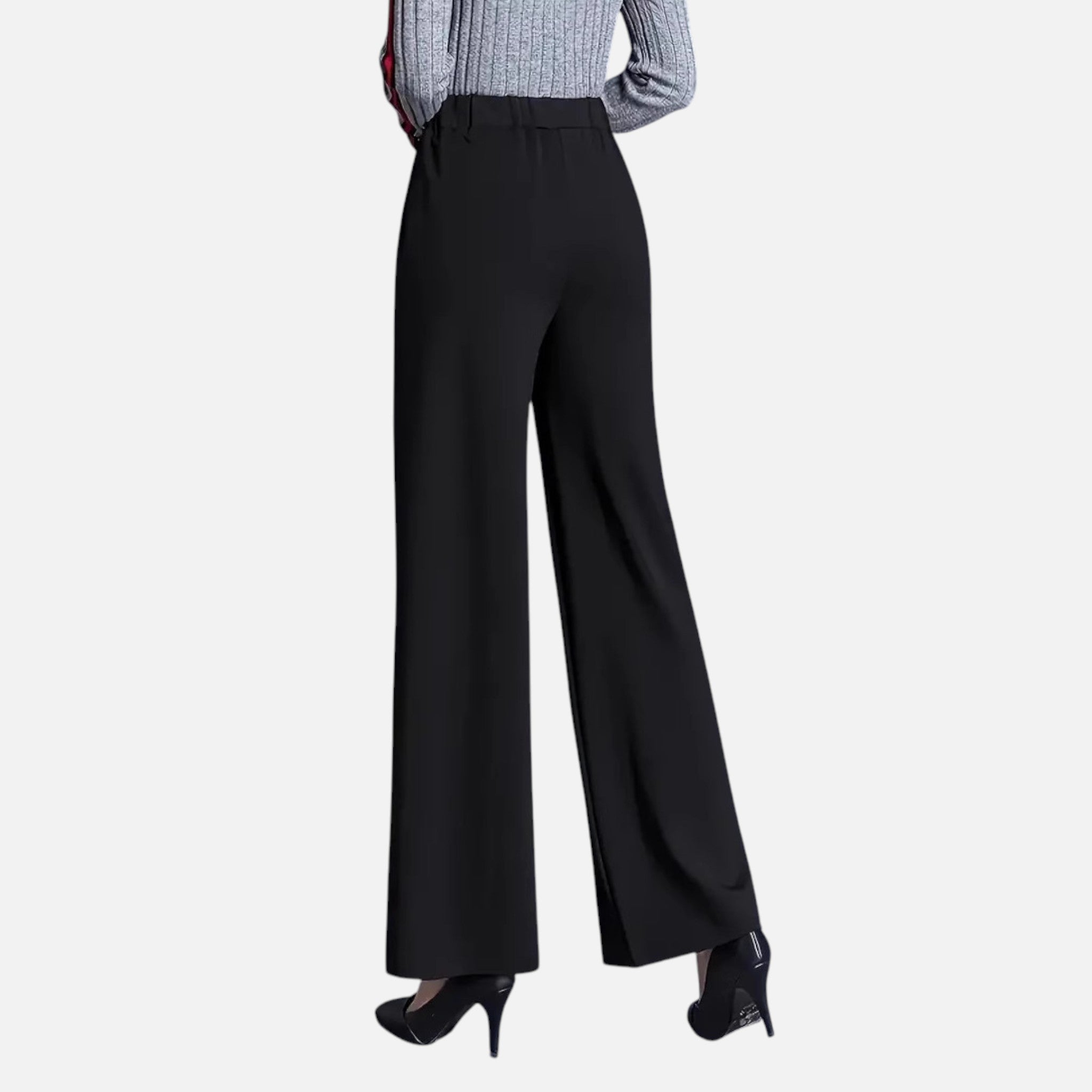 Cavellos | Pantalon à jambe large et coupe ajustée pour femme